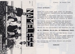 Einladung Verenasaal 1990