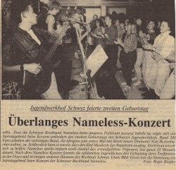Wärchhof-Konzert  1990